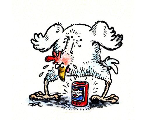 Battery Chicken.