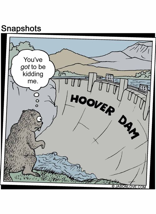 "You've got to be kidding me." Hoover Dam