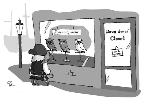 Pirate Fashion: Evening Wear.