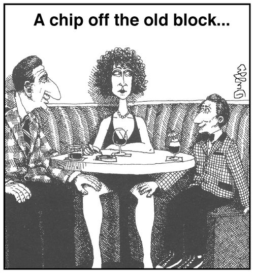 A chip off the old block...