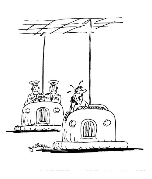 Bumper Car Police Chase.