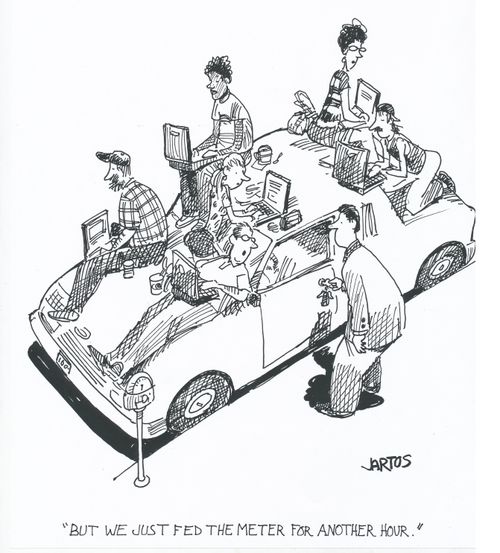 'But we just fed the meter for another hour.'