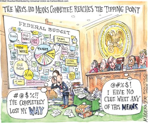 The ways and means committee reaches the tipping point.