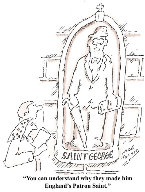 Saint George's Day: 'You can understand why they made him England's Patron Saint.'