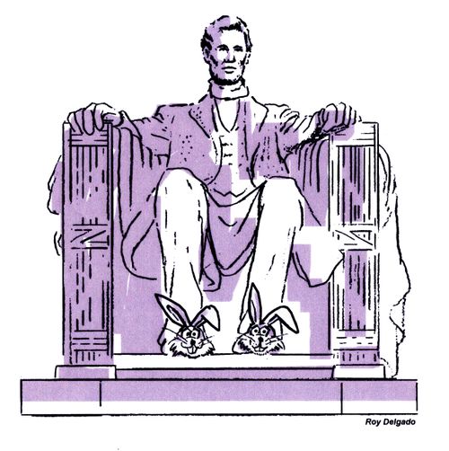 Abraham Lincolns slippers.