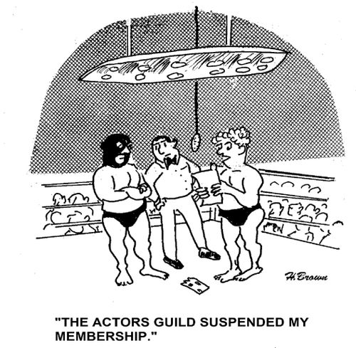 'The actors guild suspended my membership.'