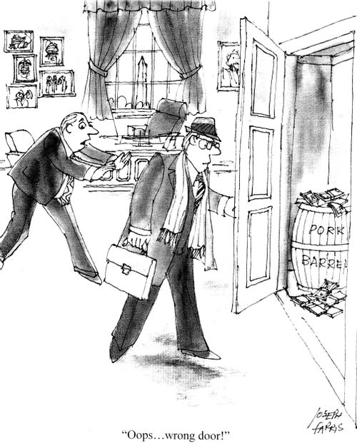 'Ooops, wrong door!'
