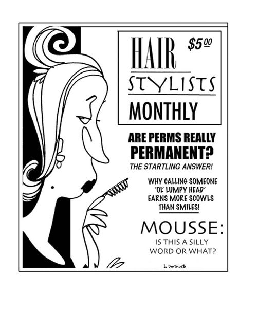 Cover story: Hair Stylists Monthly.