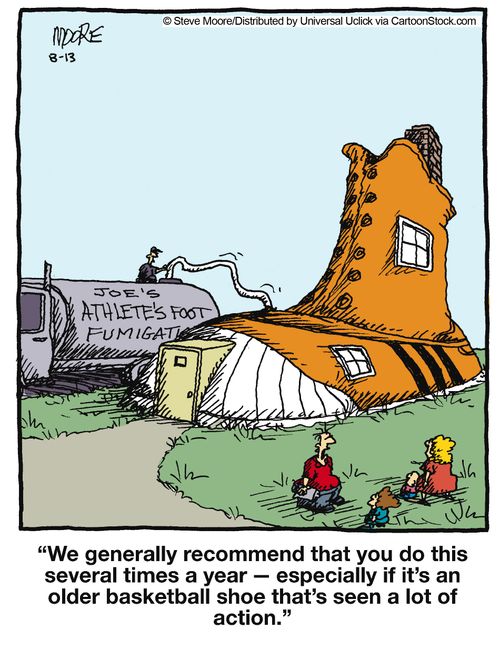 'We generally recommend the you do this several times a year - especially if it's an older basketball shoe,,,'