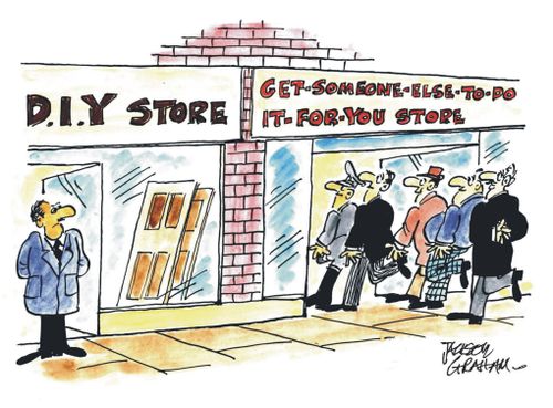 DIY store.
