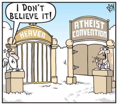 Atheist Convention: 'I don't believe it!'