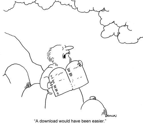 'A download would have been easier.'