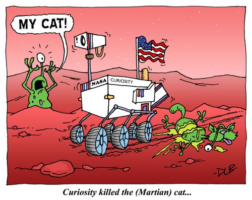Curiosity Killed The (Martian) Cat...