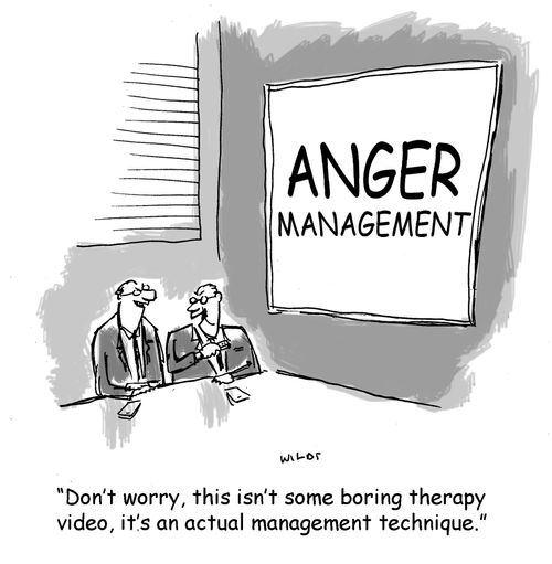 'Don't worry, this isn't some boring therapy video, it's an actual management technique.'
