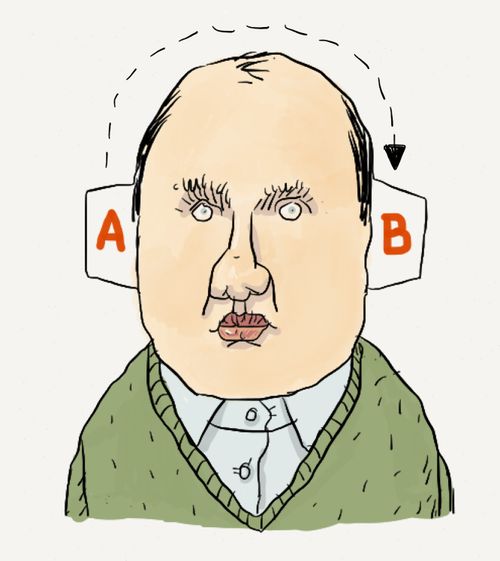 From tab A to tab B.