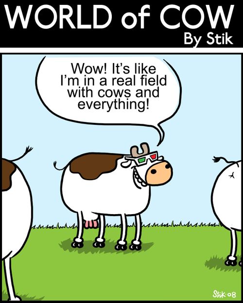 Wow! It's like I'm in a real field with cows and everything!