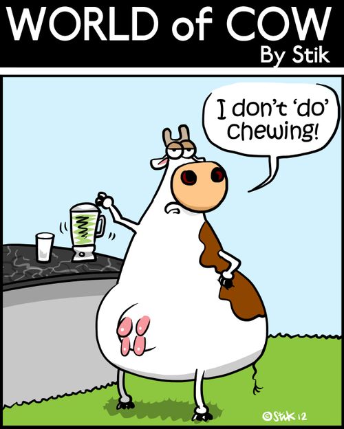'I don't 'do' chewing!'