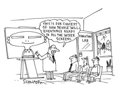 'This is our concept of how people will eventually adapt to all the wider screens.'