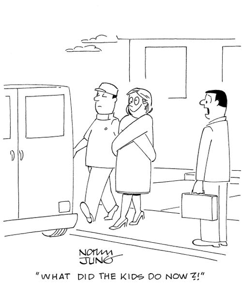 'What did the kids do now?!'