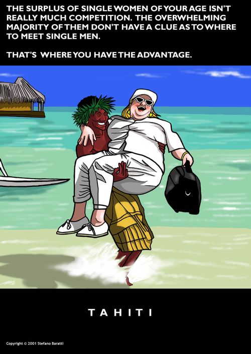 Single men in Tahiti
