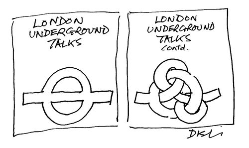 London underground talks continued