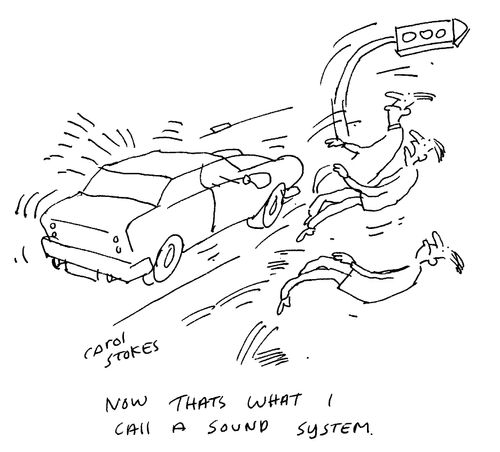 "Now that's what I call a sound system."