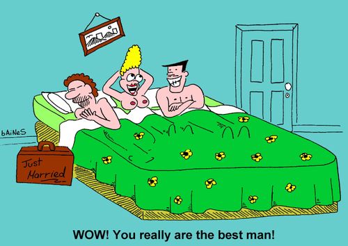 "WOW, You really are the best man."