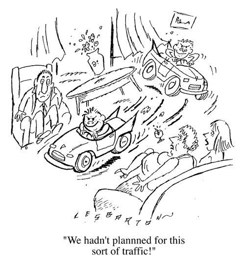 "We hadn't planned for this sort of traffic."