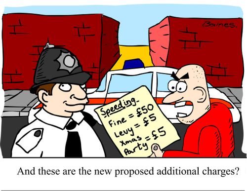 'And these are the new proposed additional charges?'