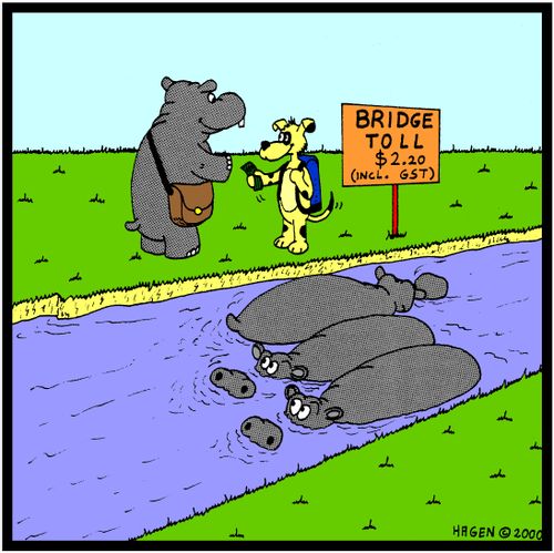 Hippopotamus Bridge.