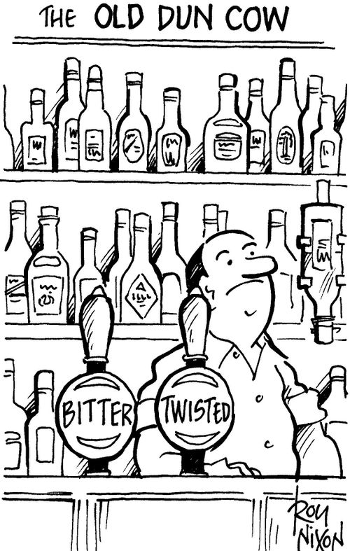 The Old Dun Cow - Bitter & twisted.