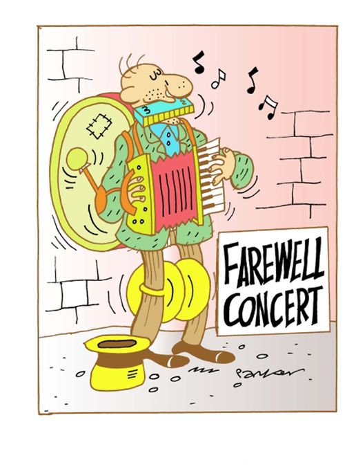 Farewell concert.