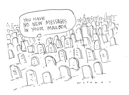 'You have no new messages in your mailbox.'