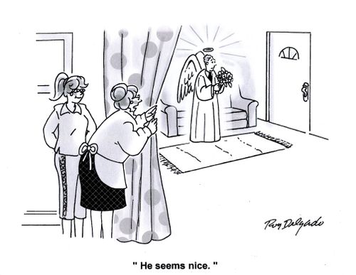 'He seems nice.'