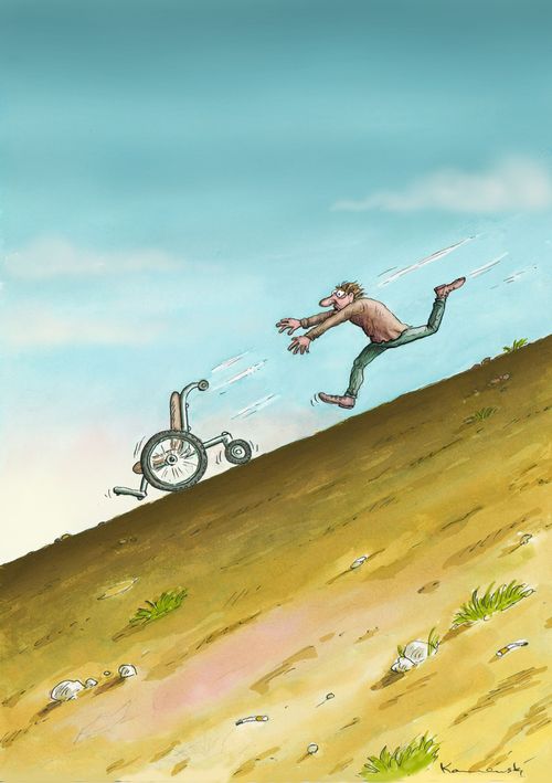 Chasing Wheelchairs