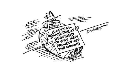 Capital Investment Required to get New Project Off the Ground.