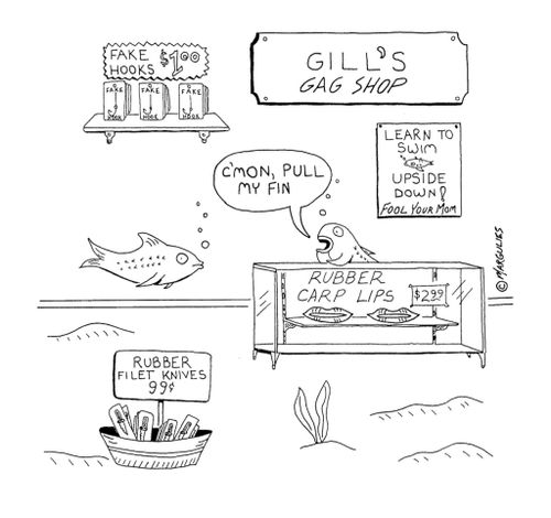 Gill's gag shop