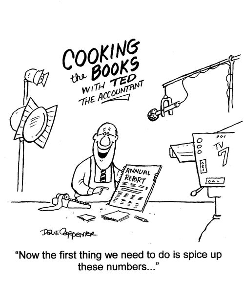 'Now the first thing we need to do is spice up these numbers...'