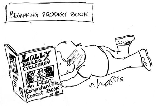 'Beginning Prodigy Book' - 'Lolly Builds a Cyclotron'