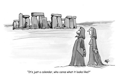 'It's just a calendar, who cares what it looks like?'