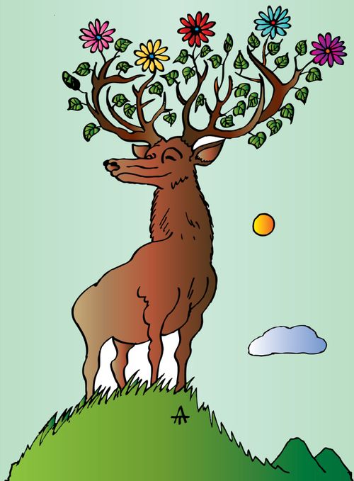 The Deer of Spring.