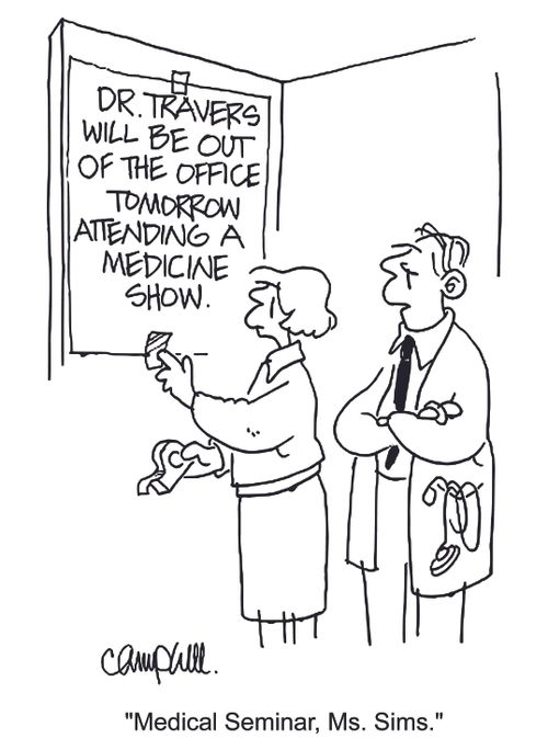 'Medical Seminar, Ms. Sims.'