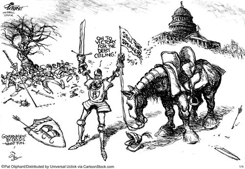 'On to victory for the Debt Ceiling!'