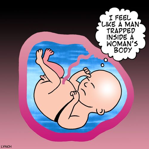 'I feel like a man trapped inside a woman's body.'