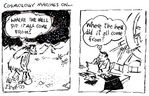 Cosmology marches on. . .