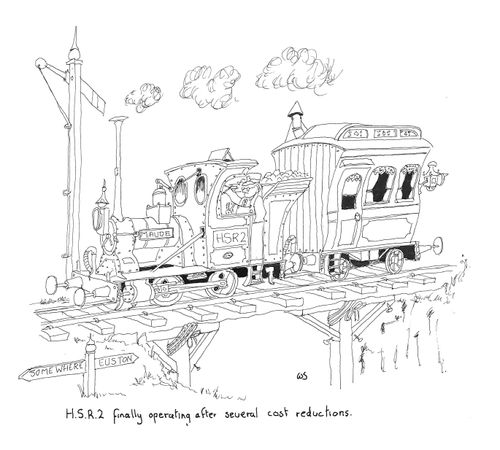 H.S.R.2. finally operating after several cost reductions.