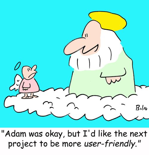 'Adam was okay, but I'd like the next project to be more user-friendly.'
