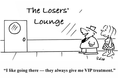 The Losers Lounge:'I like going there — they always give me VIP treatment.'