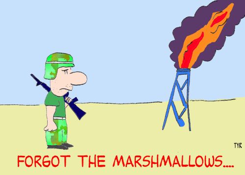 Forgot the marshmallows....