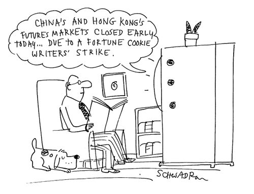 China's and Hong Kong's futures markets closed early today....
